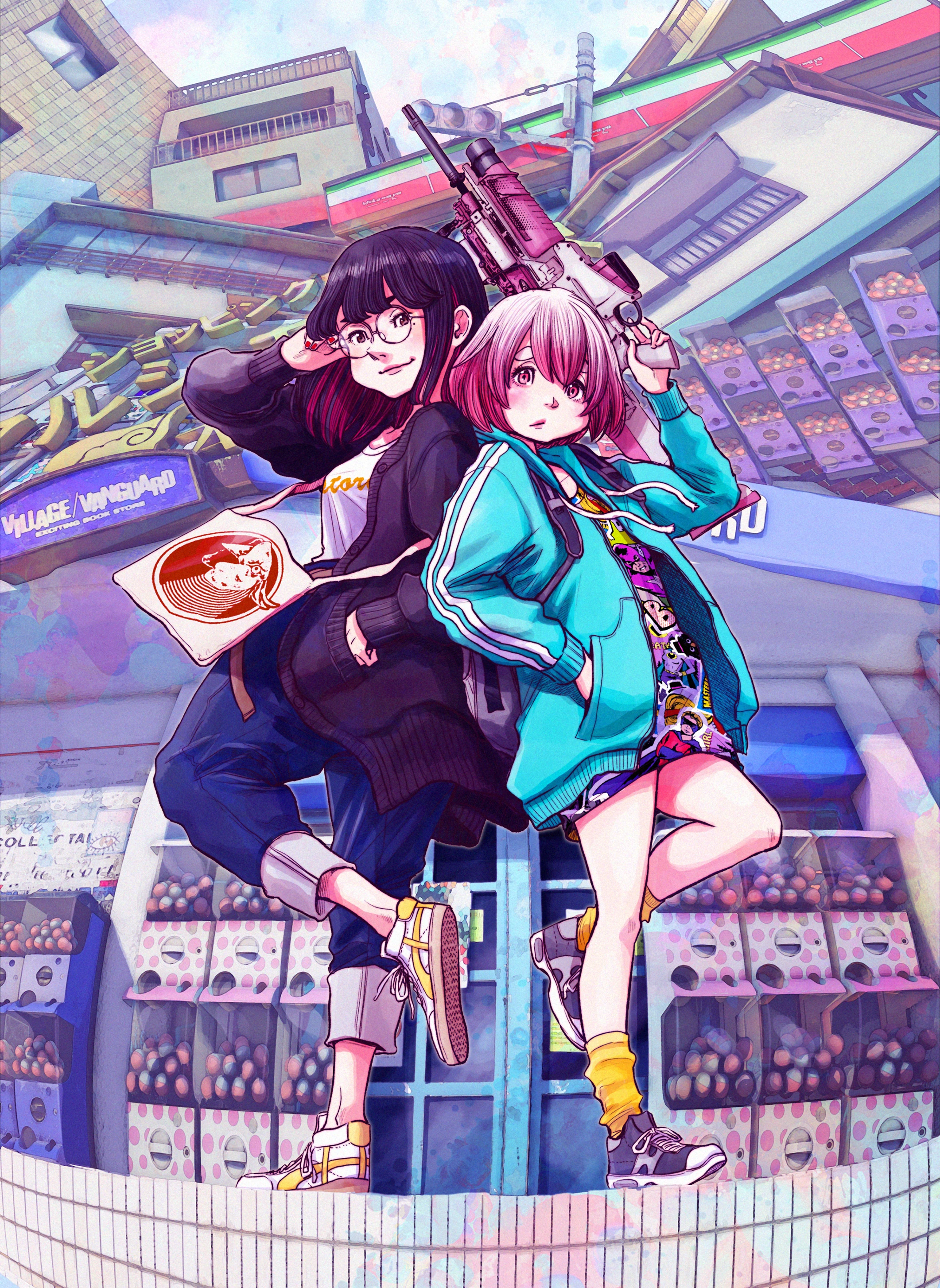 シモキタシットガールズ キービジュアル